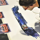 Illustration for article titled British Artist Paints Using RC Cars As His Brushes